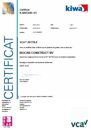 certificate FR